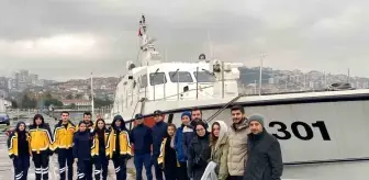 Sahil Güvenlik'ten Acil Durumlarda Tıbbi Tahliye Eğitimi