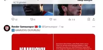 Samsunspor, Trabzonspor Maçı Öncesi 4 Önemli Oyuncusunu Kadro Dışı Bıraktı