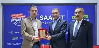 Saadet Partisi Melikgazi İlçesi'nde Devir Teslim Töreni Düzenlendi