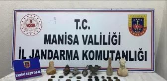 Manisa'da Jandarma Tarihi Eserlere El Koydu