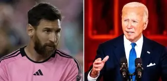 ABD Başkanı Joe Biden, Lionel Messi'ye Özgürlük Madalyası verdi