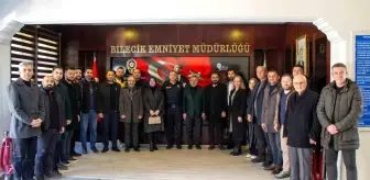 AK Parti Bilecik İl Başkanı Yıldırım, Emniyet Müdürü ile Görüştü