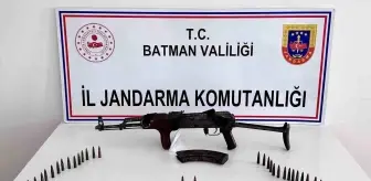 Batman'da Kaçakçılık Operasyonu: Kaleşnikof Tüfeği Ele Geçirildi