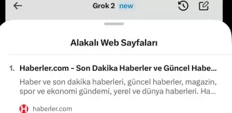 Haberler.com ve Sondakika.com, Grok 2'nin Haber Sıralamasında Zirvede