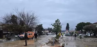 Datça'da Sağanak Yağış Hayatı Olumsuz Etkiliyor