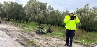 Geyve'de Elektrikli Bisiklet Sürücüsü Yaralandı