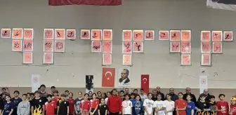 Samandağ'da 15 Yaş Altı Badminton İl Seçmeleri Yapıldı