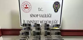 Sinop'ta Kaçakçılık Operasyonu: Büyük Miktarda Malzeme Ele Geçirildi