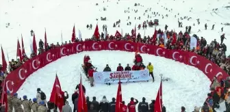 Antalya'da Sarıkamış şehitleri anısına yürüyüş düzenlendi