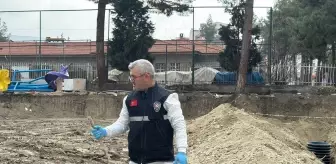 Burdur'da Öğretmenevi Bahçesinde İnsana Ait Kemikler Bulundu