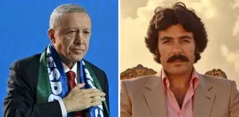 Cumhurbaşkanı Erdoğan sahneye yine Ferdi Tayfur'un 'İçim Yanar' şarkısıyla çıktı