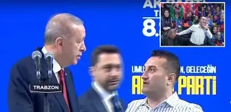 Sahneye çıkıp Erdoğan'ın yanına geldi, sonrasında yaşananlar bomba