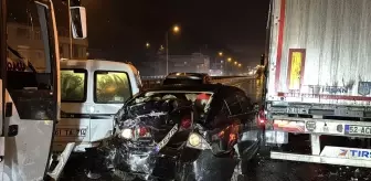 Samsun'da Zincirleme Trafik Kazası: 2 Yaralı