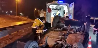 Çankırı'da Takla Atan Otomobilde 23 Yaşındaki Genç Yaralandı