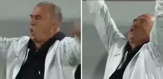 Ağzından çıkan kelimeye dikkat: Herkes Fatih Terim'in gol sevincini konuşuyor