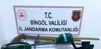 Bingöl'de Kaçak Kazı Yapan 2 Kişi Yakalandı