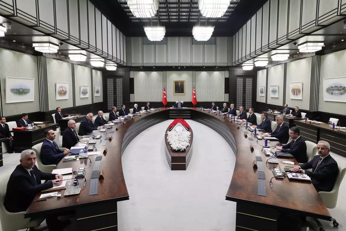 Erdoğan başkanlığında yılın ilk Kabine toplantısı başladı