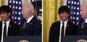 Joe Biden doğum gününü kutladığı gencinin ismini unuttu