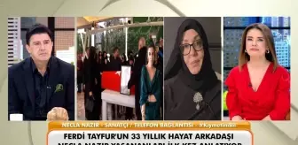 Ferdi Tayfur'un Cenaze Töreni: Necla Nazır'dan Duygusal Açıklamalar