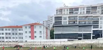 Mudanya'da Genç Sporcular Zorlu Hava Şartlarına Rağmen Antrenman Yapıyor