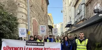 İzmir Büyükşehir Belediyesi Taşeron İşçileri Eylemde