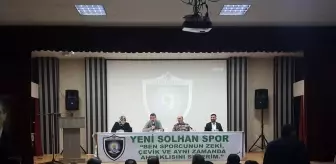 Yeni Solhan Spor'un Yeni Kulüp Başkanı Oğuz Başaran Oldu