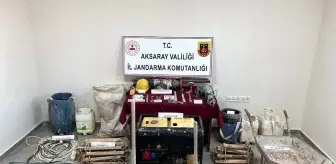 Aksaray'da İzinsiz Define Kazısı Yapan 5 Şüpheli Yakalandı