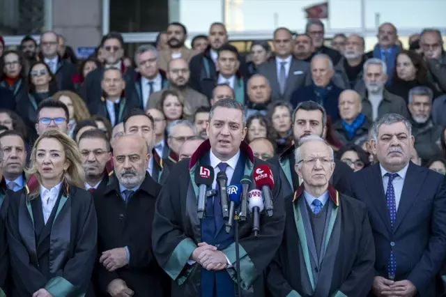 The President of the Istanbul Bar Association gave a statement in the terrorism investigation