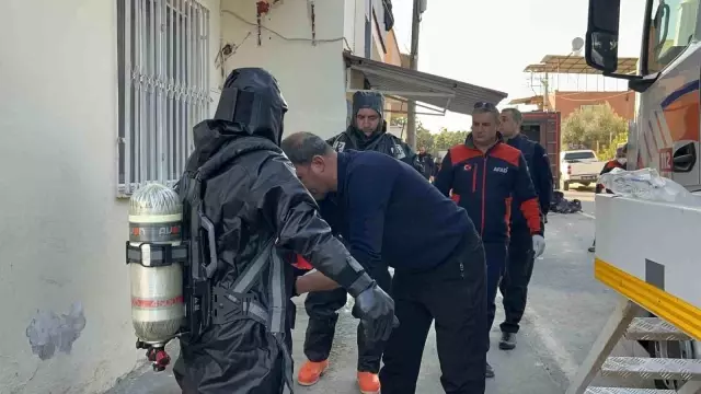 Tragedy in Mersin: Teams entered the house where 2 children lost their lives in special clothing