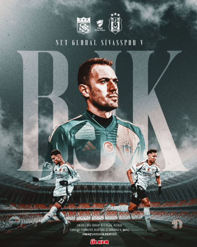 Sivasspor-Beşiktaş maçı saat kaçta, hangi kanalda? (Ziraat Türkiye Kupası)