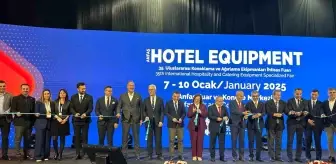 Antalya'da Hotel Ekipmanları Fuarı Açıldı