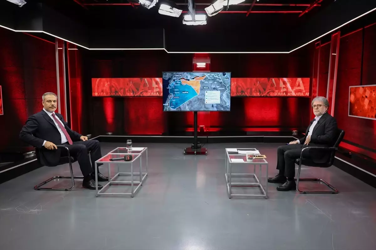 Dışişleri Bakanı Fidan, CNN Türk canlı yayınında gündemi değerlendirdi: (1)