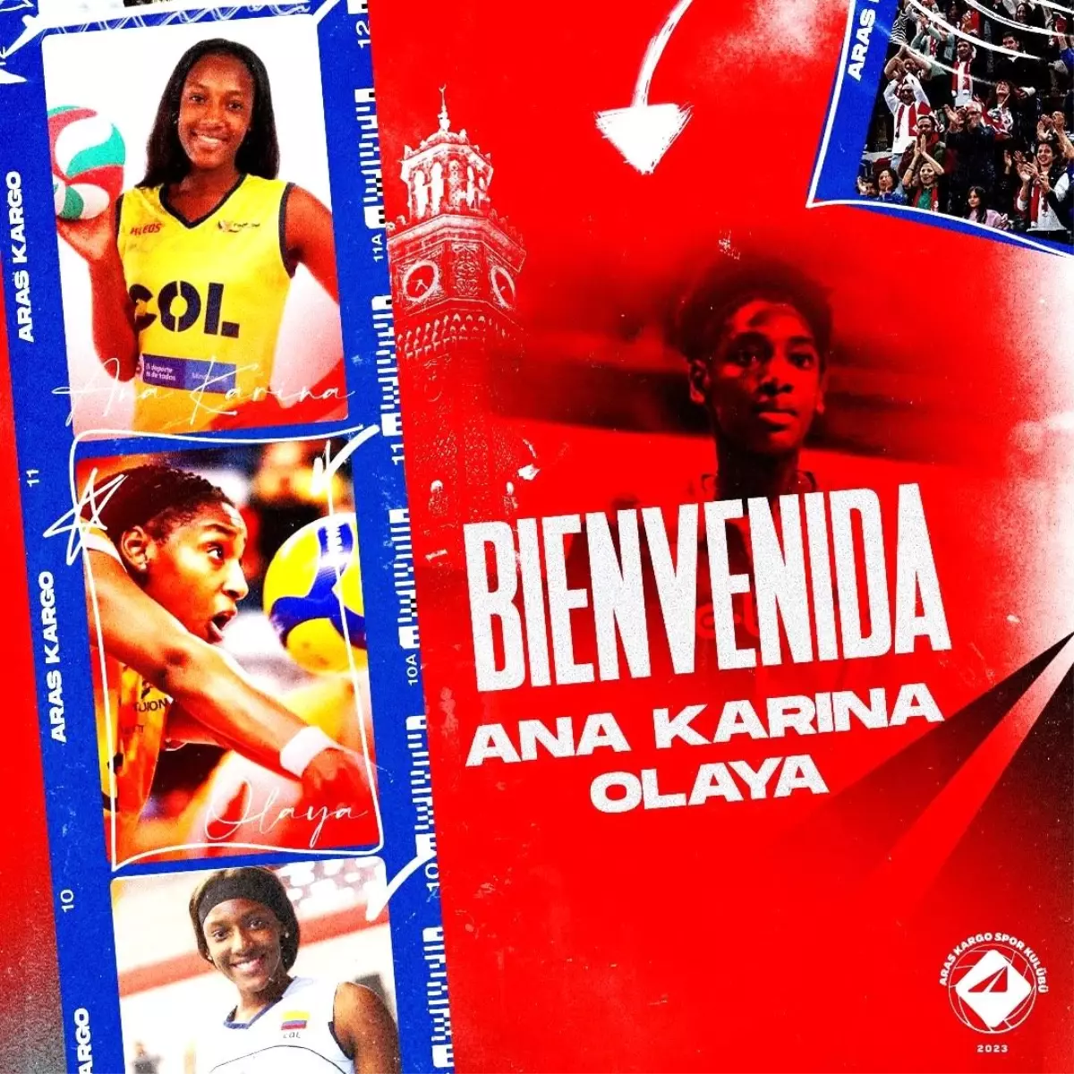 Aras Kargo, Ana Karina'yı Transfer Etti