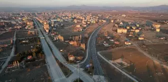 Çubuk-Şabanözü kara yolunun yapımı tamamlanan bölümü trafiğe açıldı