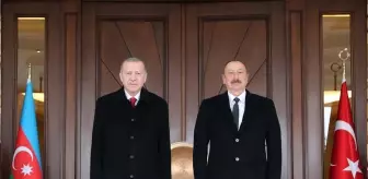 Cumhurbaşkanı Erdoğan, İlham Aliyev ile görüştü