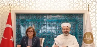 Diyanet ve Gaziantep Büyükşehir Belediyesi'nden Eğitim İşbirliği Protokolü