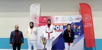 Edremit Anadolu İmam Hatip Lisesi Öğrencileri Taekwondo'da Başarı Elde Etti