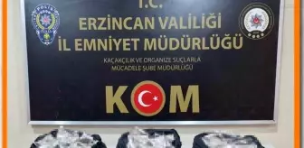 Erzincan'da Kaçak Nargile Tütünü Operasyonu