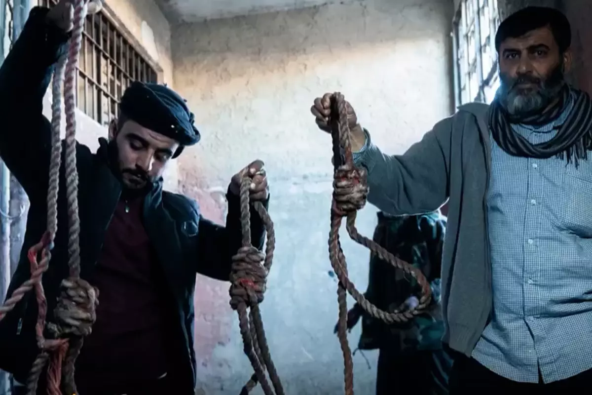 Esad'ın insan mezbahasındaki infaz odası görüntülendi