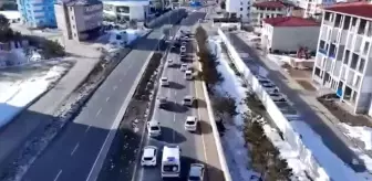 Erzincan'da Trafikte Ambulansa Yol Vermek İçin Farkındalık Etkinliği