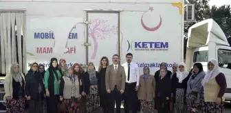 Sultanhisar'da Mobil KETEM Aracı ile Erken Kanser Taraması