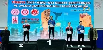 Kaan Kandemir, Türkiye Karate Şampiyonası'nda Bronz Madalya Kazandı