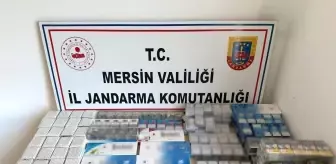 Mersin'de Kaçak Sigara Operasyonu: 1 Gözaltı