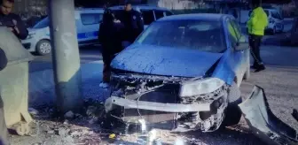 Adıyaman'da Trafik Kazası: 1 Yaralı