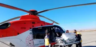 Kalp Rahatsızlığı Olan Bebek, Ambulans Helikopterle Konya'ya Sevk Edildi