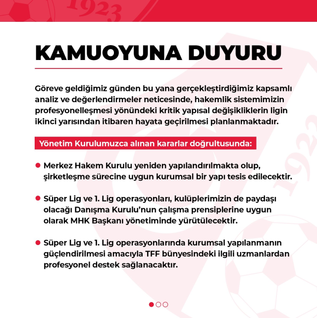 TFF resmen açıkladı! Türk futbolunda yabancı hakem dönemi