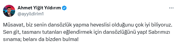 Question about the incident involving Ülkü Ocakları President threatening Dervişoğlu from Ayşe Ateş