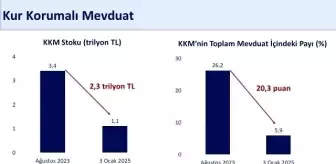 Kur Korumalı Mevduat Stoku 72 Haftadır Azalıyor