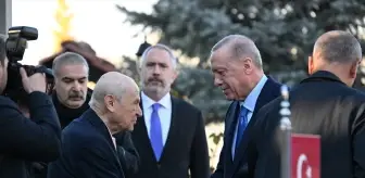 Cumhurbaşkanı Erdoğan, MHP Genel Başkanı Bahçeli ile görüştü