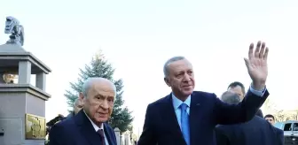 Cumhurbaşkanı Erdoğan, MHP Lideri Bahçeli ile bir araya geldi